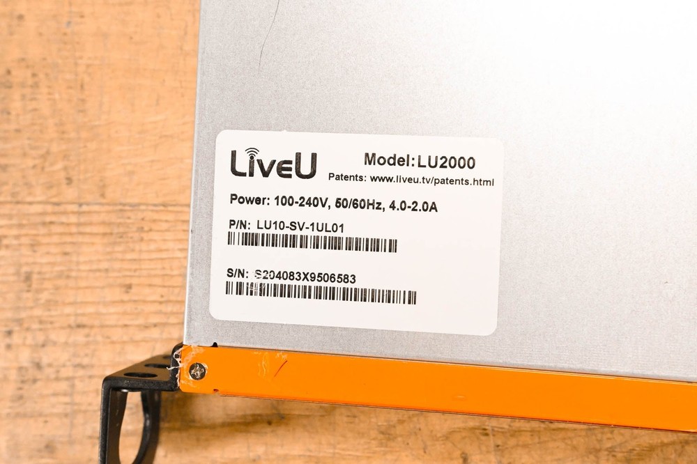 LiveU LU2000 Dual HD Output Decoder Server CG01T4W
