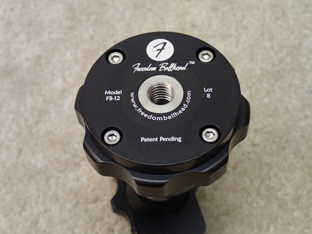 Freedom FB-12 Ball Head for Tripod Nice in Box