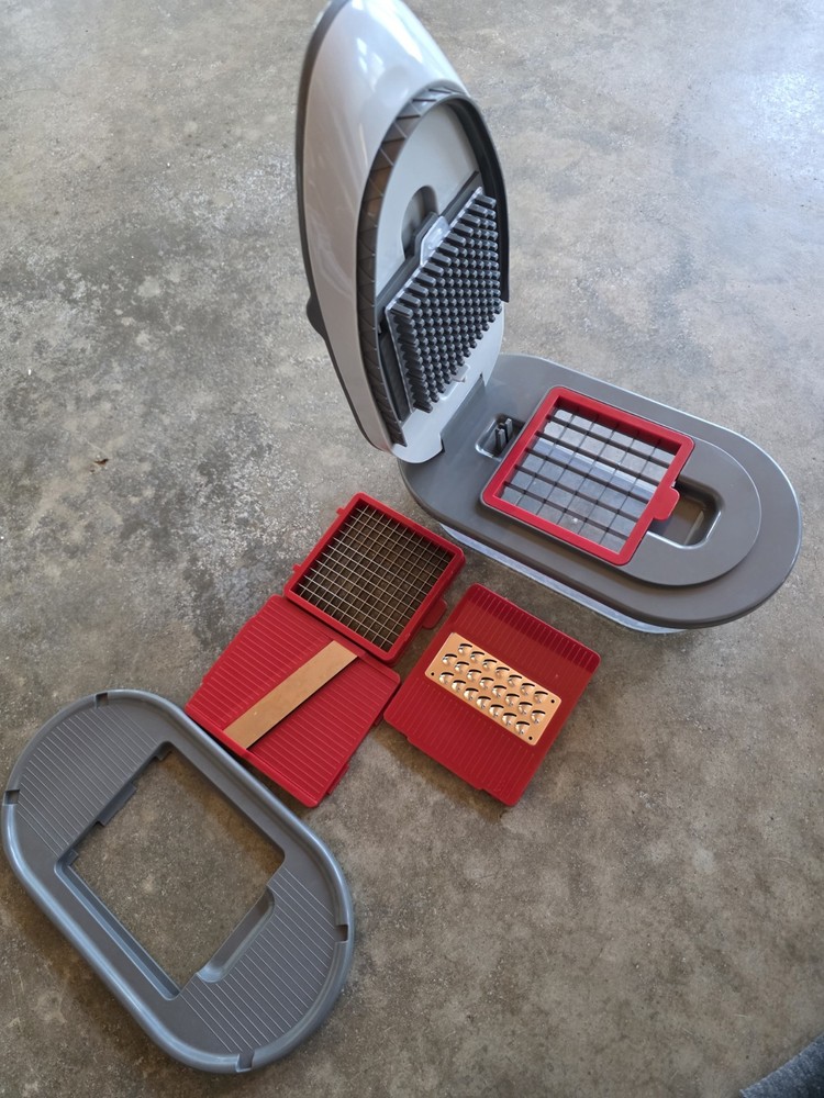 Chopzilla Multi Function Chopper Interchangeable Blades, Container, Brush