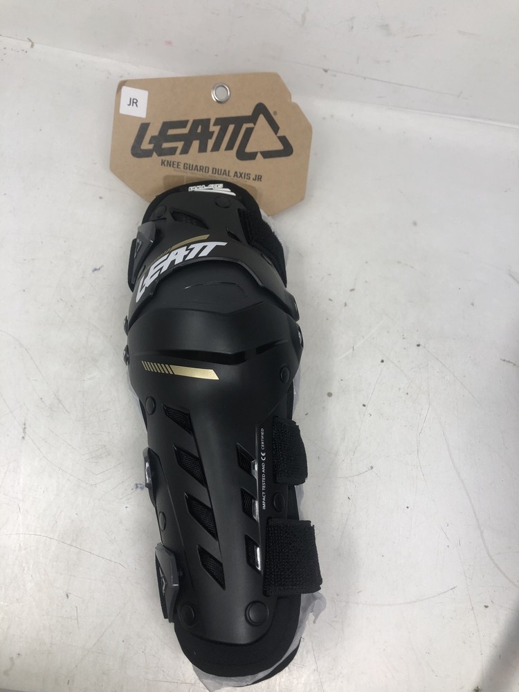 Leatt Knee Guard Dual Axis Jr Junior (Black-Junior)