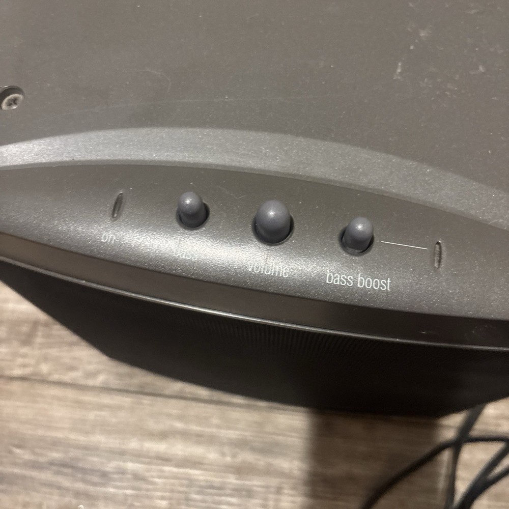Monsoon MM-1000 Computer subwoofer & Power Cable ONLY - Tested Works!