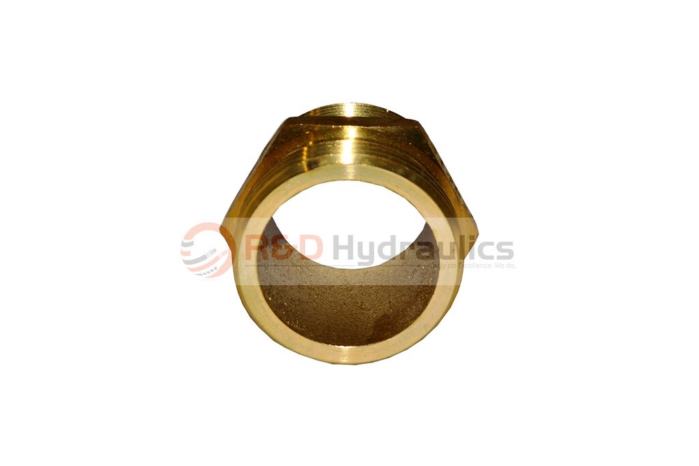 FIRE HYDRANT ADAPTER 1-1/2" NPT(M) X 1-1/2" NST(M)