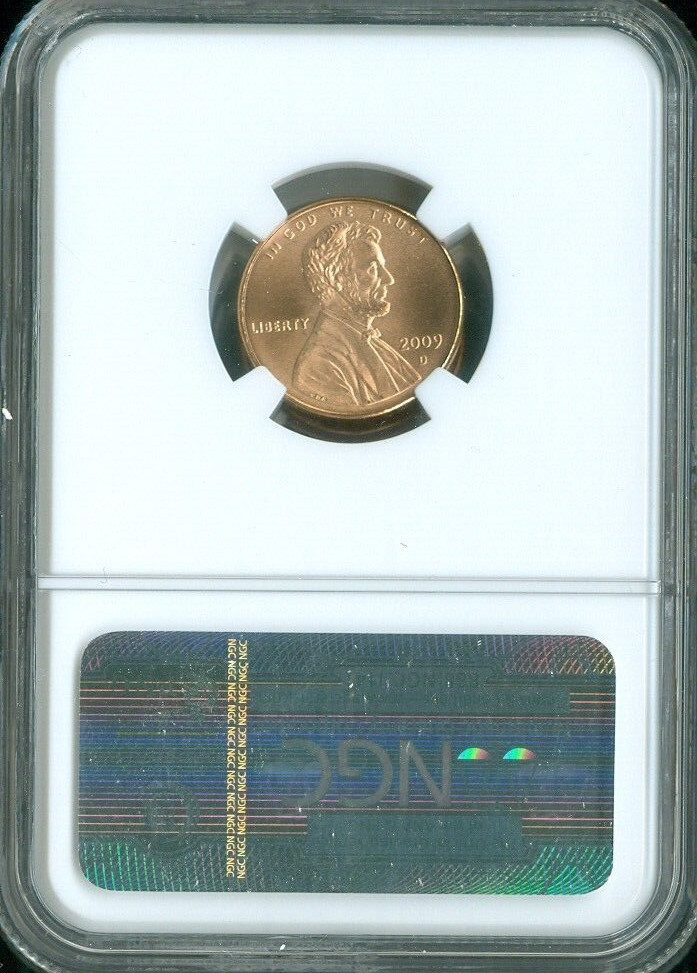 2009-D Lincoln Cent Presidency NGC MS68 RD SMS MAC Quality