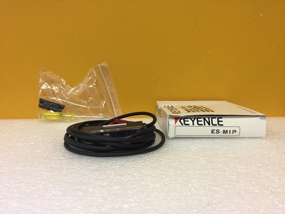 Keyence ES-MIP 12 to 24 VDC, N.O / N.C Switch Selectable, Amplifier Unit. New!