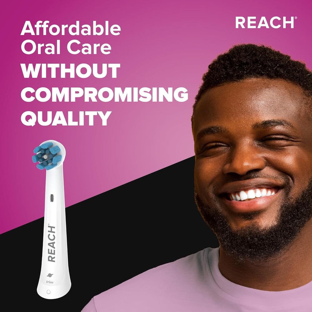 Sensitive Replacement Brush Heads, Fits Electric Toothbrushes, Soft