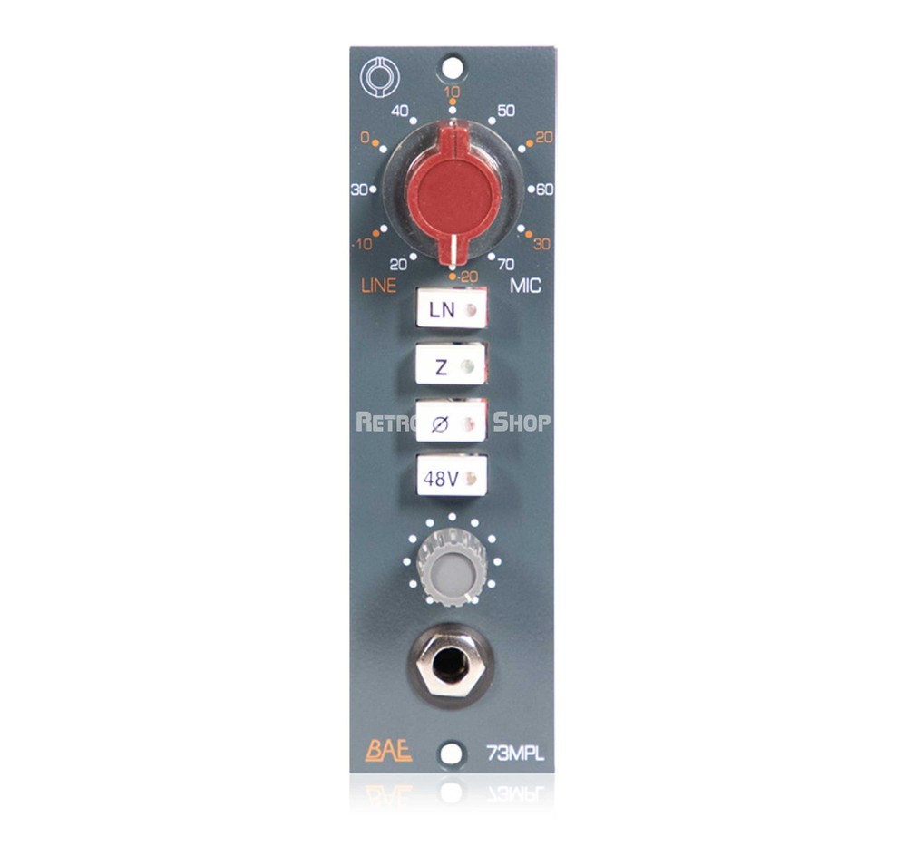 BAE 1073MPL 500 Series Microphone Preamp