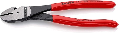 74 21 200, 8-Inch High Leverage Angled Diagonal Cutters (Pack of 1-)