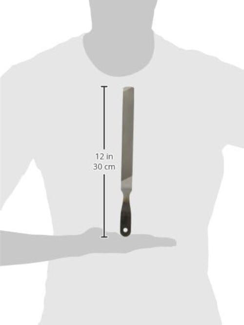 Crescent 8" Rectangular Axe File - Double/Singe Cut for Efficient Sharpening