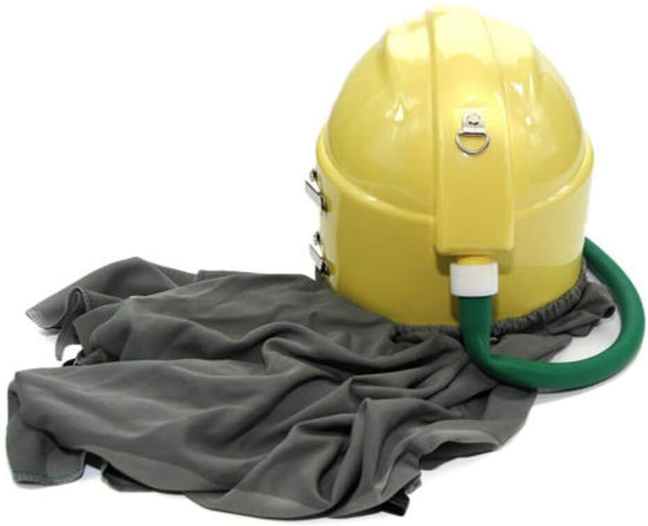 Safety Sandblast Helmet Sand Blast Hood Protector+Protector Sandblasting+10 Lens