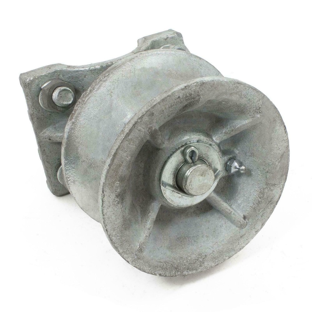 3" Round Post x 2 1/2" Round Gate Frame Steel Cantilever Roller for Sliding Gate