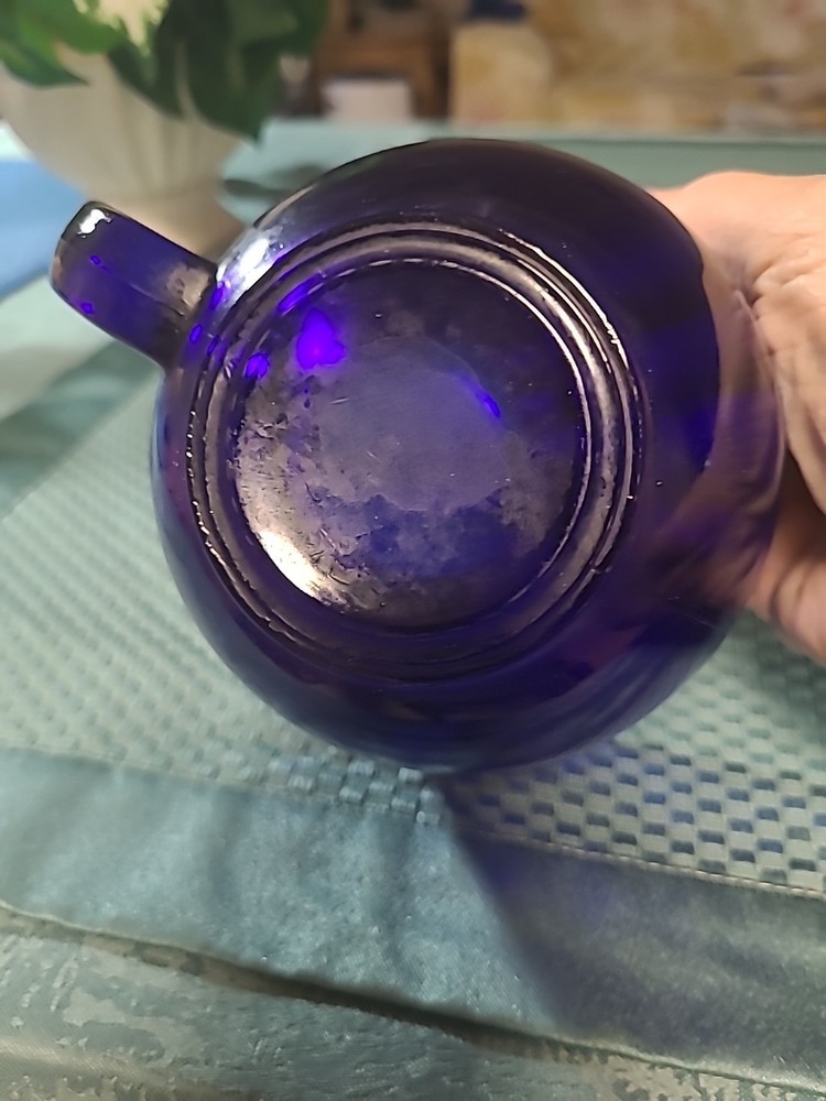LARGE SIZE COBALT BLUE CUP