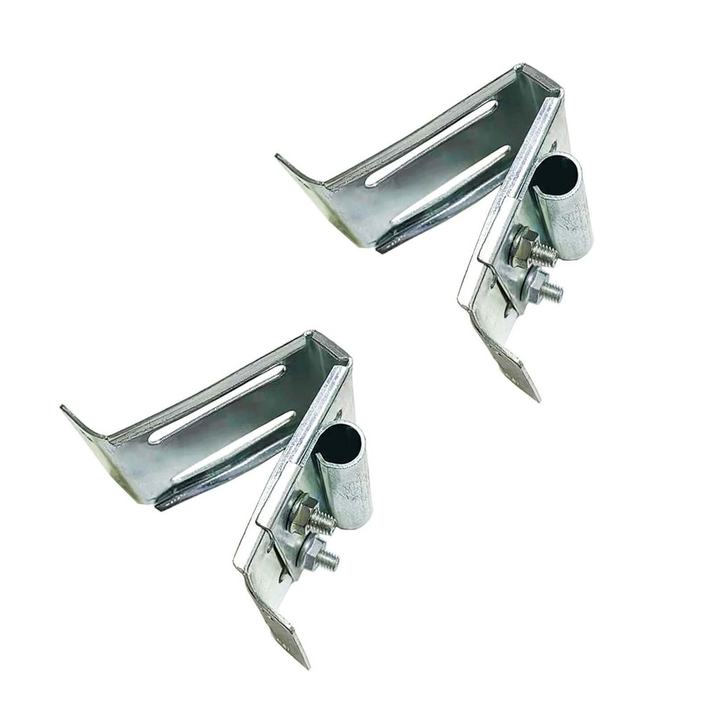 Adjustable Top Roller Bracket for Residential Doors, Galvanized Fixture Brack...