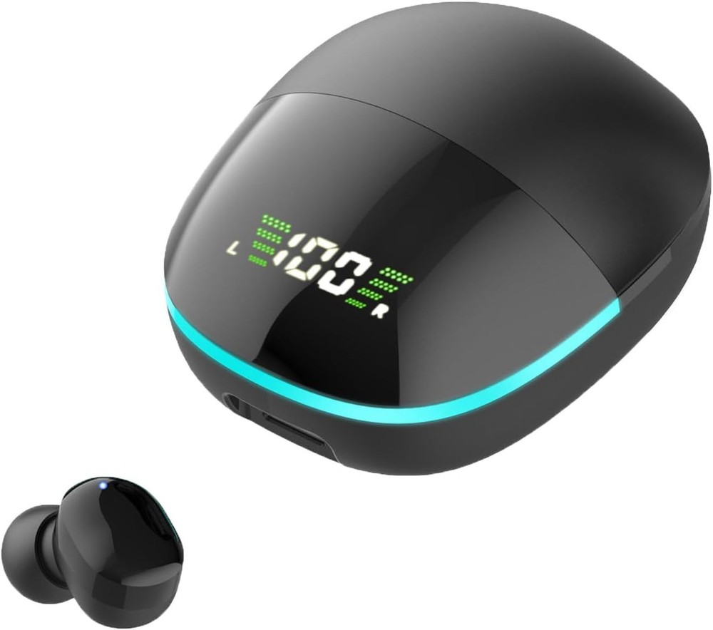 LED Display Bluetooth Earbuds Touch Control TWS Headphones for iOS/Android USA