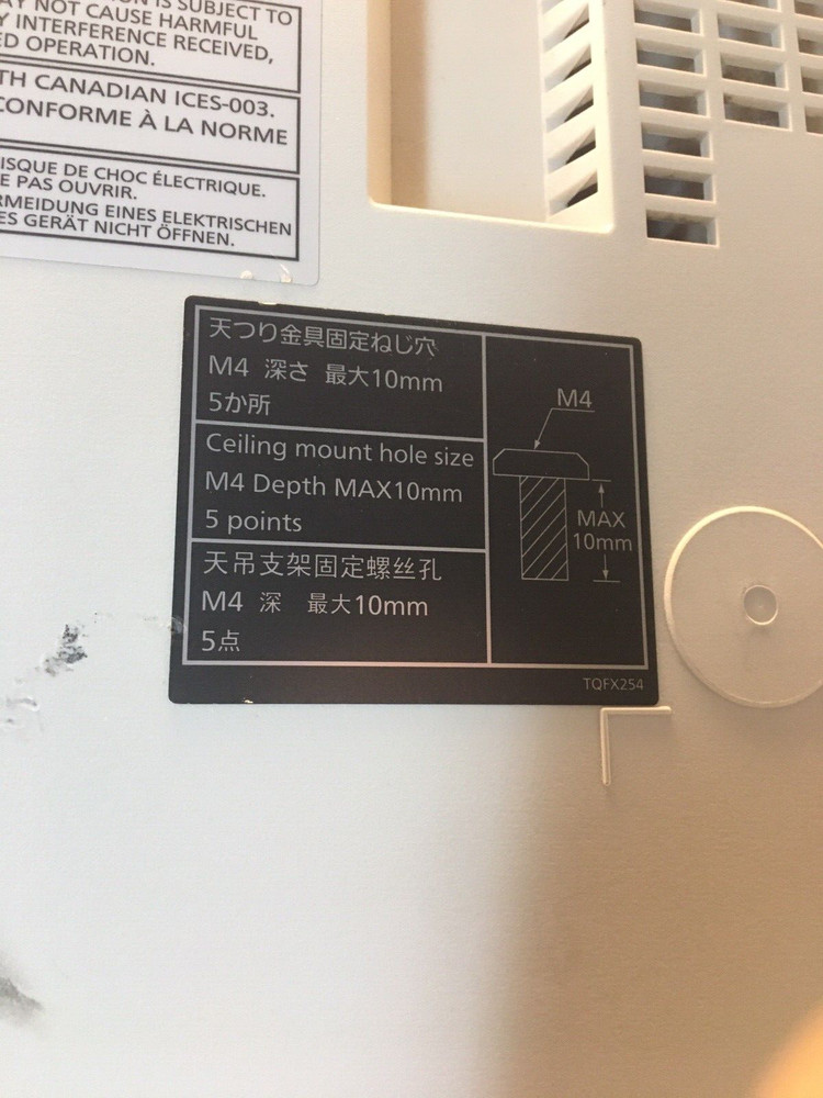 Panasonic LCD PROJECTER PT-FW430U Tested & Working Please see description