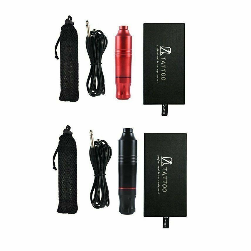 Complete Tattoo Kit with Machine Needles Inks Power Supply Case for Beginners