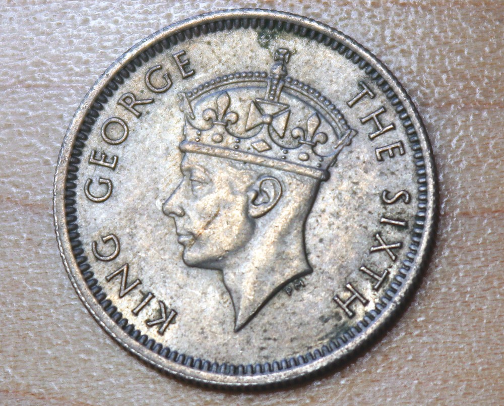 1949 Malaya 10 Cents