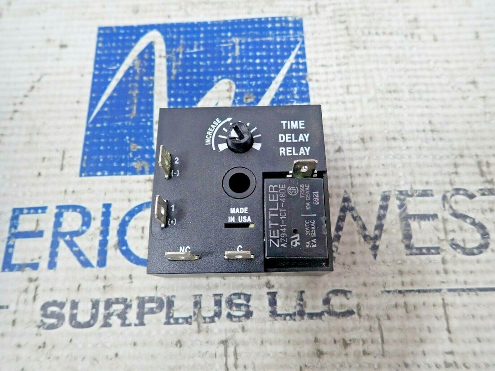 NEW SSAC KRDM420 10A 120V Solid State Timer
