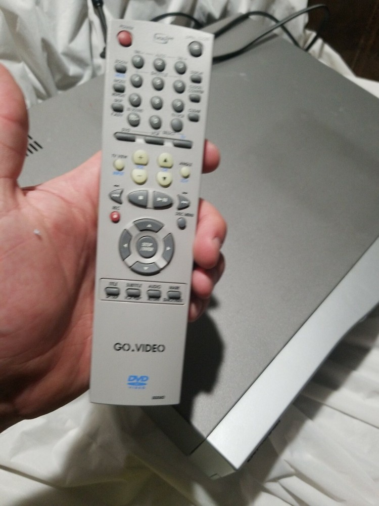 GO VIDEO DVR4550 DVD / VCR COMBO Player Recorder-Tested & Working