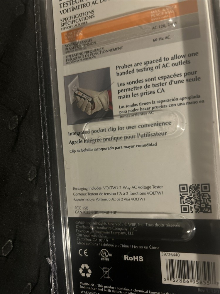 Woods 2 Way AC VOLTAGE TESTER