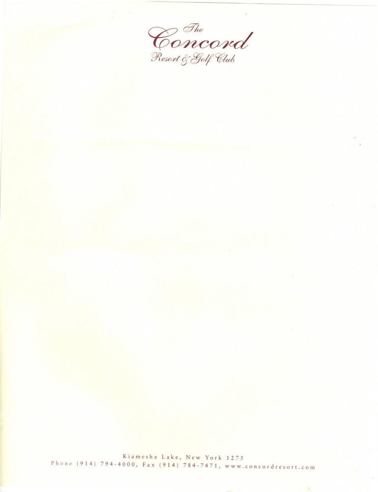 The Concord Stationary