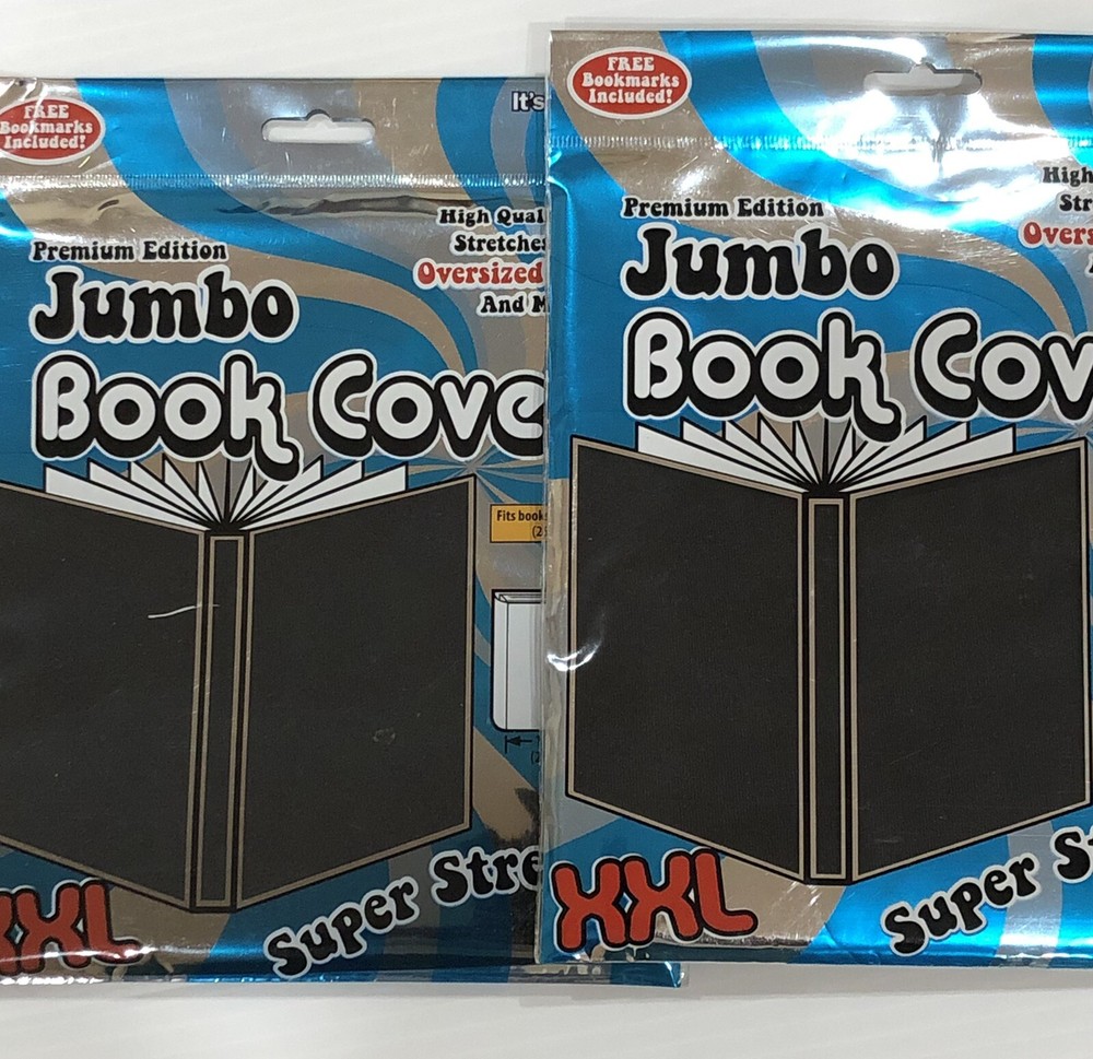Book Covers XXL Super Stretchy Premium, Edition, Assorted Designs
