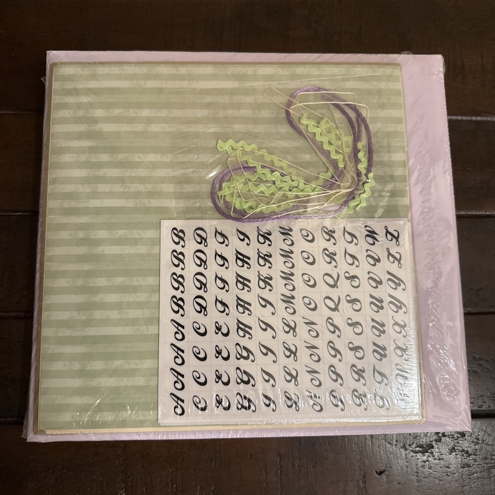 Hydrangea 8 X 8 Scrapbook Kit Purple