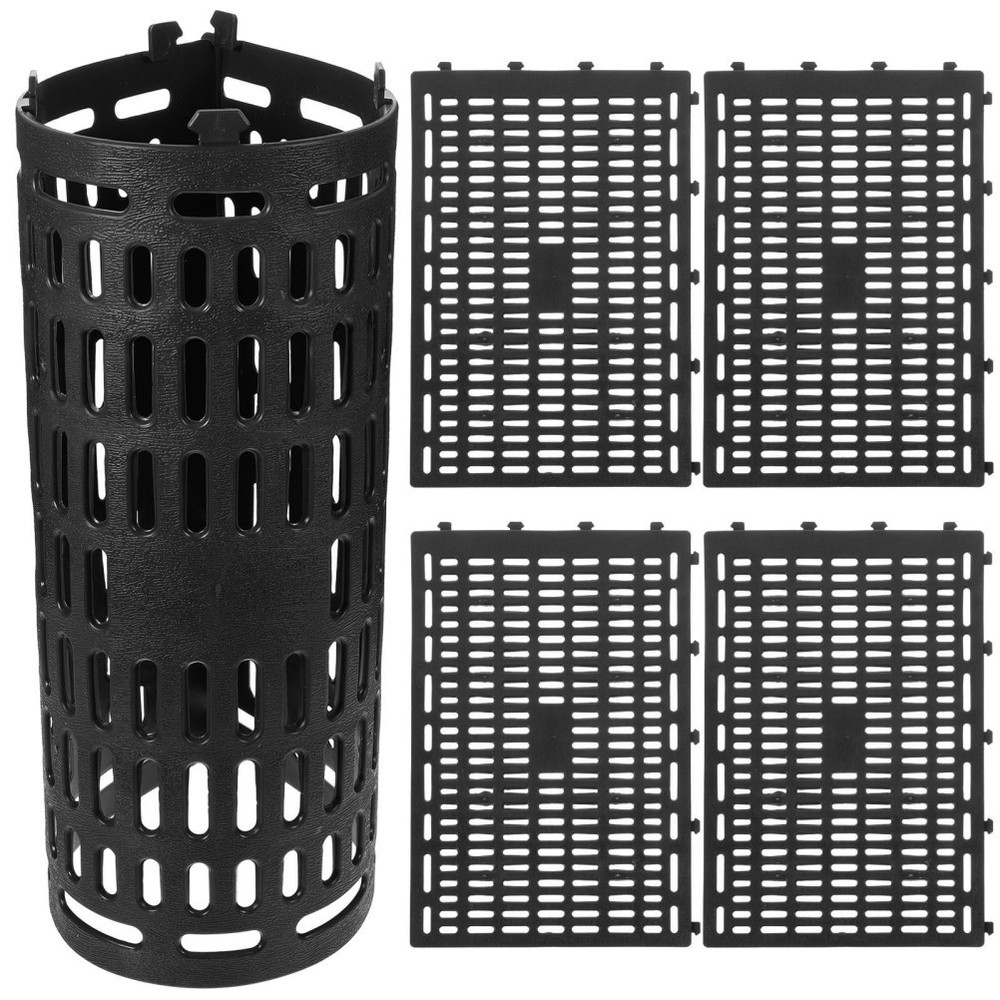 5 Pcs Tree Trunk Guard Protector Plastic Covers for Plant and Tree Protection