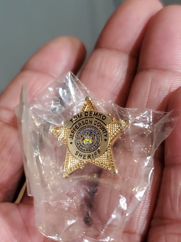 Jefferson County Sheriff Pennsylvania Pin