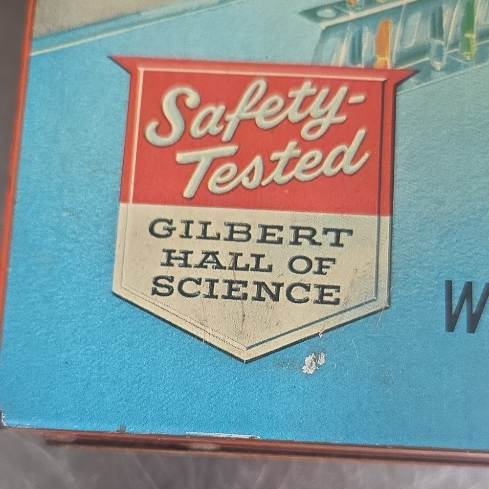 Gilbert Vintage Chemistry Experiment Lab Science Kit
