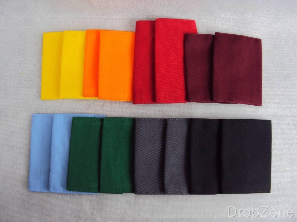 Pair of Plain Shoulder Slides Security Workwear  Assorted Colours