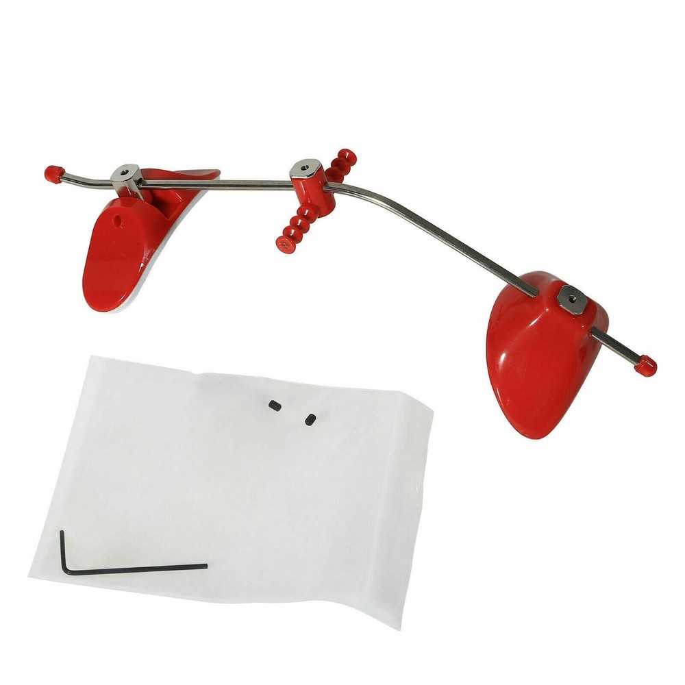 Dental Reverse-Pull Orthodontic Forward Pull Single Bar Headgear Red Adjustable