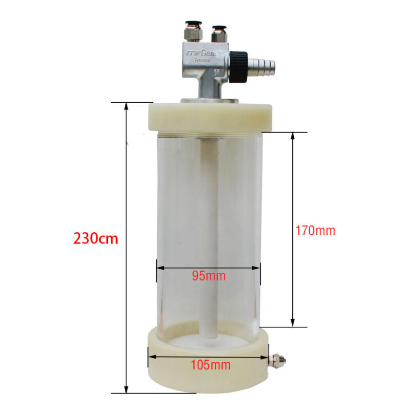 Fluidization Hopper Cup (1 L) with IG02 Pump for Powder Coating Machine System