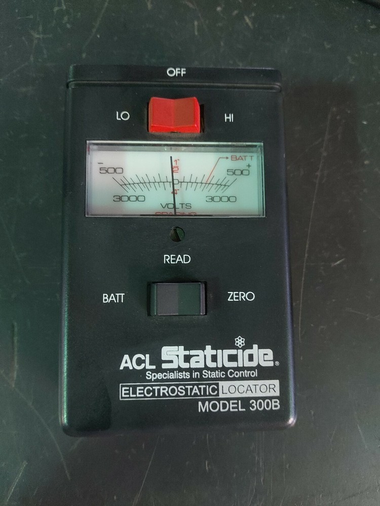 ACL 300B Precision Electrostatic Locator ESD Meter, Range: 1/2"-4" 
