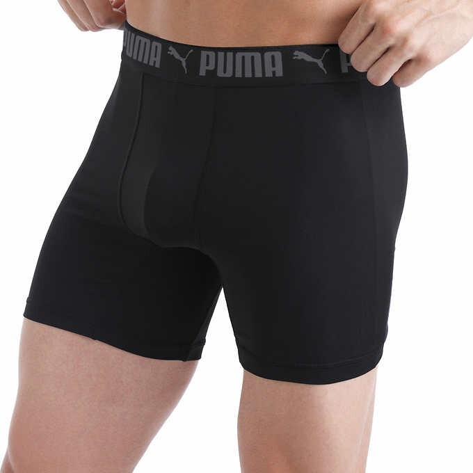 5 Pack Puma Men's Microfiber Boxer Brief ( SIZE M )