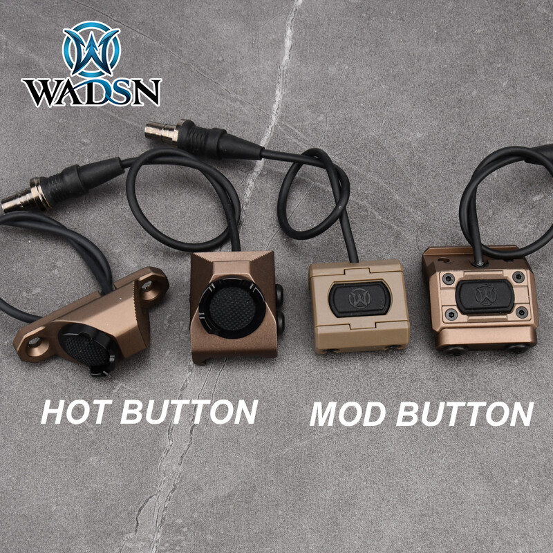 Hot Button Remote Switch Unity M-LOK Rail for Surefire M300 M600 Scout Light New