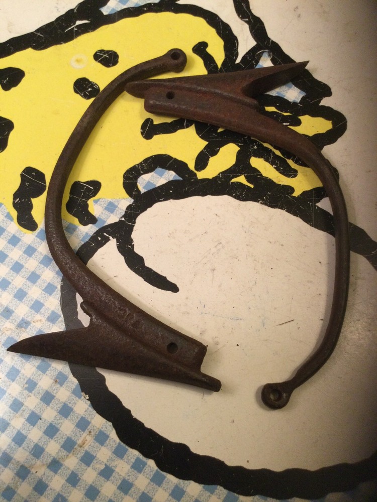 Vintage Pair Replacement Tree Pole Climbing Spikes NOS