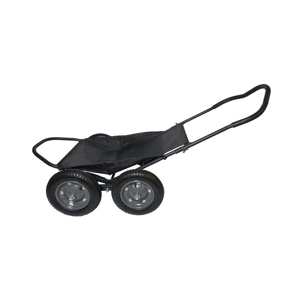 Hawk Crawler Capacity Foldable Multi Use Deer Game Recovery Cart, Black (2 Pack)