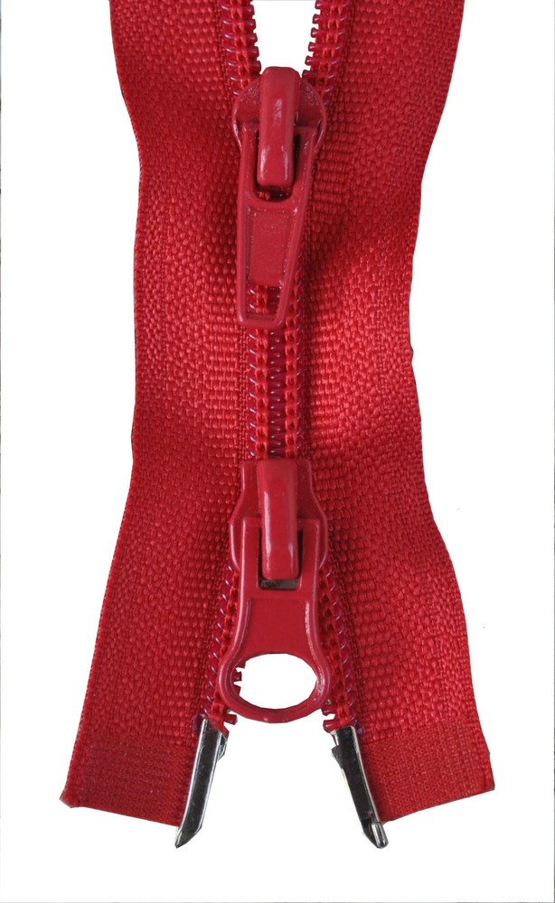 2 Way Red Spiral Flash Closure 80.90 O 100 CM Long