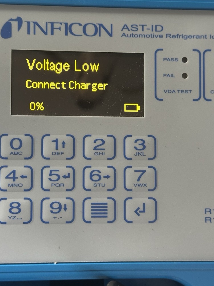 Inficon AST-ID Automotive Refrigerant Identifier *See Description*