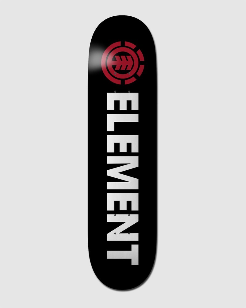 Element Skateboard Deck Blazin' Black 8.25"