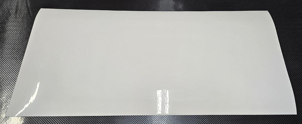 White Chrome Mirror Sign Plotter Cutter Vinyl Roll