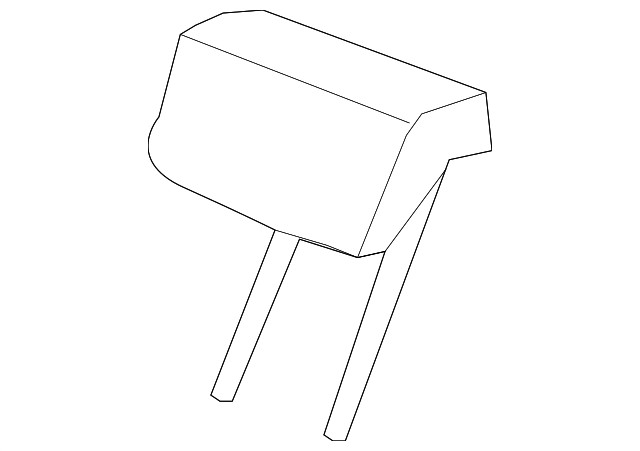 Genuine Honda Headrest Outer 82140-SXT-A01ZA
