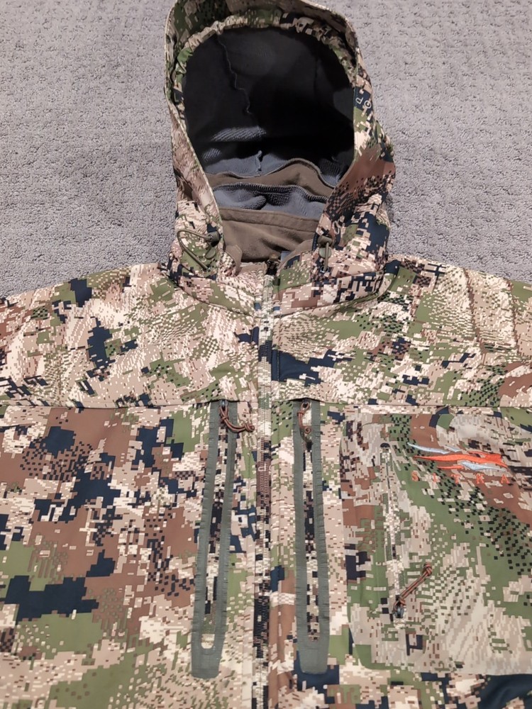 Sitka Jetstream Jacket Large Subalpine Goretex Infinium WS Excellent Free ⛴️