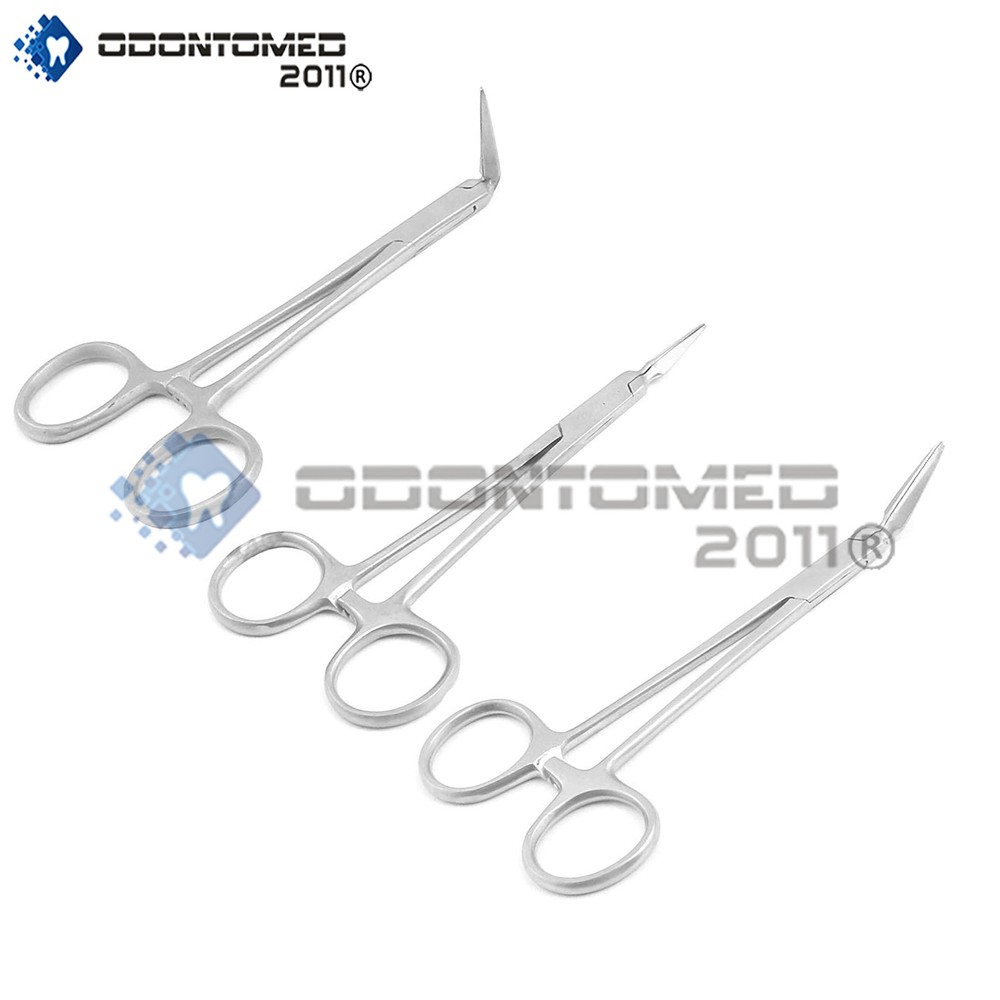 Steiglitz Set of 3 Post & Silver Point Fragment Forceps