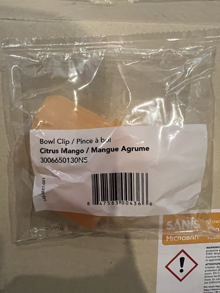 Toilet Bowl Clips Citrus Mango Scent (4 Pack)