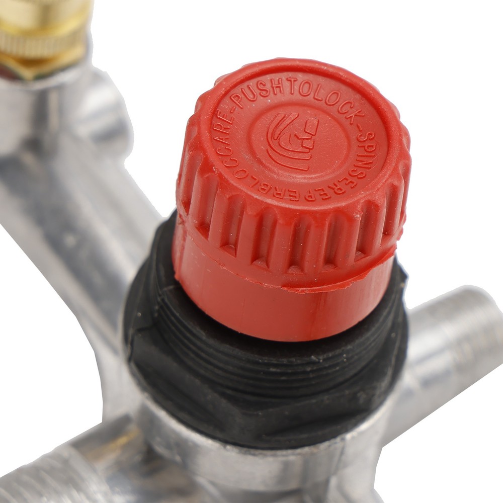 Air Compressor Pressure Valve Switch Control Manifold Regulator Gauges Tool'