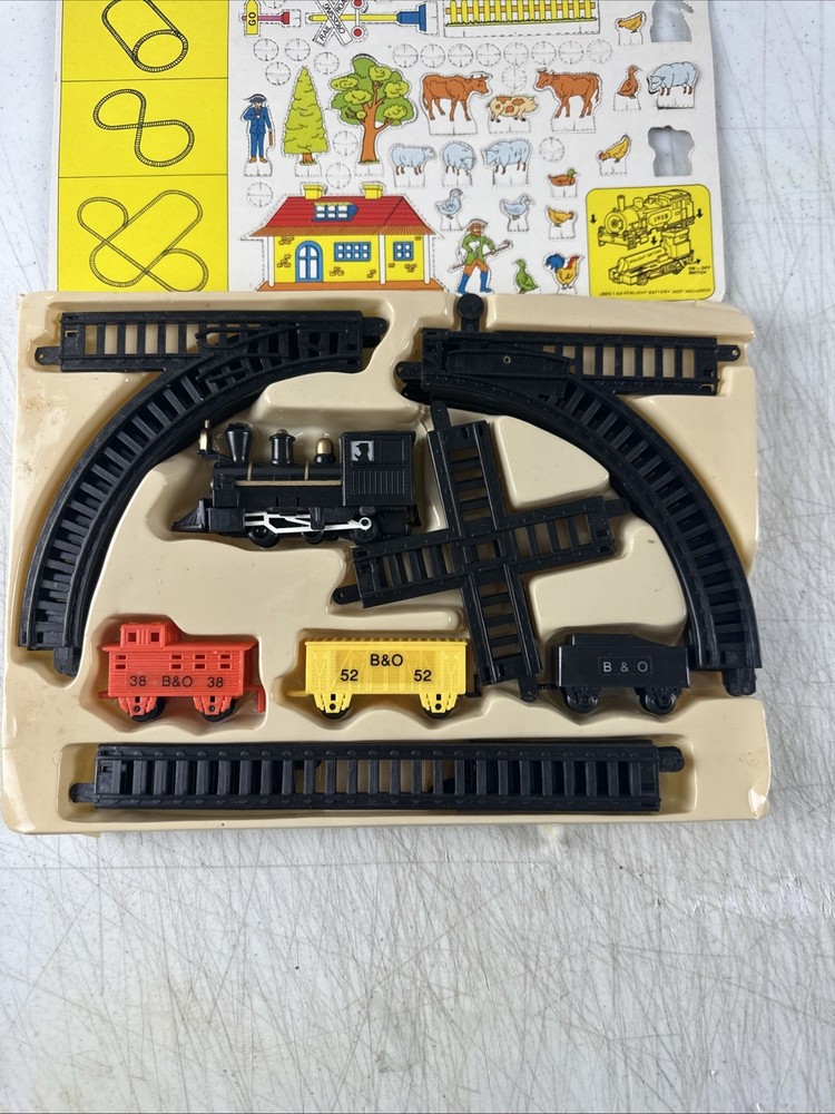 VINTAGE B&O TRAIN SET LIBERTY EXPRESS Battery Operated