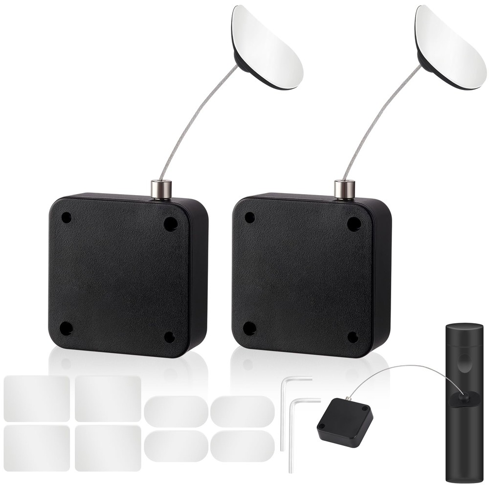MERDTTES 6.5 Ft Retractable Remote Control Tether Locks, Security 2 PCS