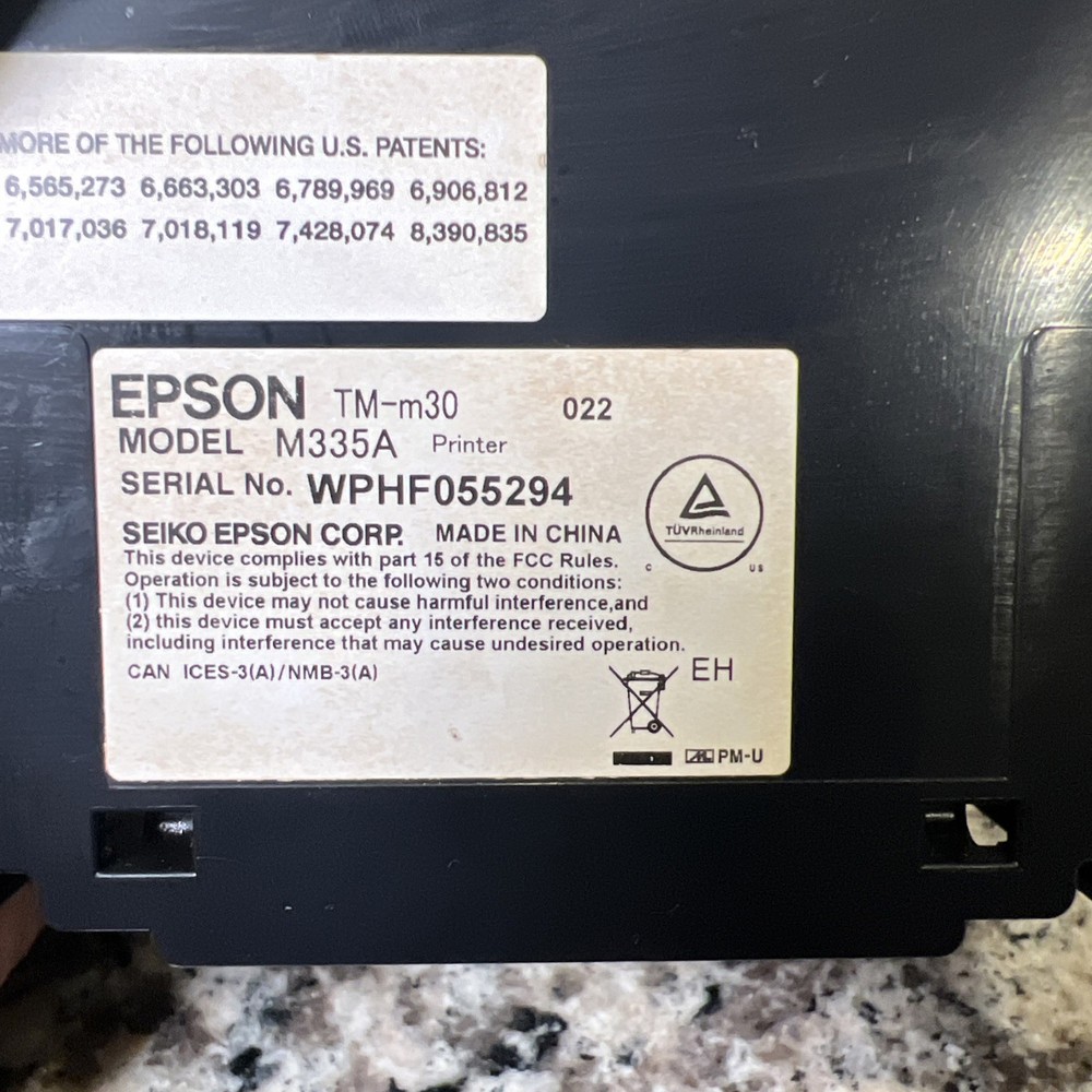 Epson TM-m30 M335A POS Thermal Receipt Printer