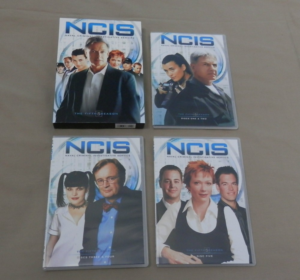 CASES ONLY -- NCIS Season 5 -- Empty DVD Case -- NO DISCS storage replacement